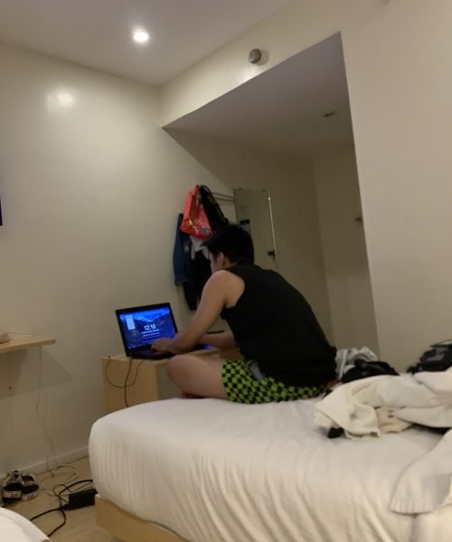 Working in hotel