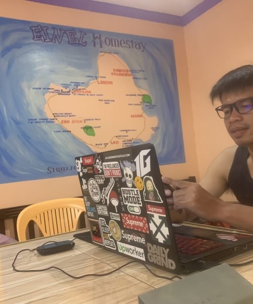 Still working while island hopping